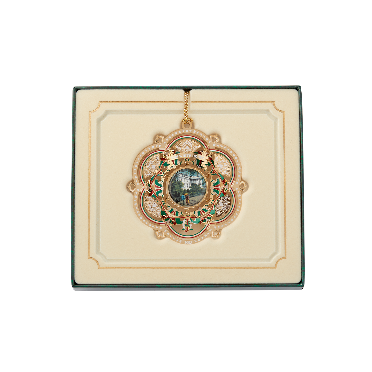 2005 White House Christmas Ornament, The South Facade