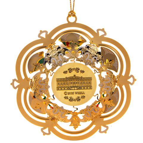 2005 White House Christmas Ornament, The South Facade