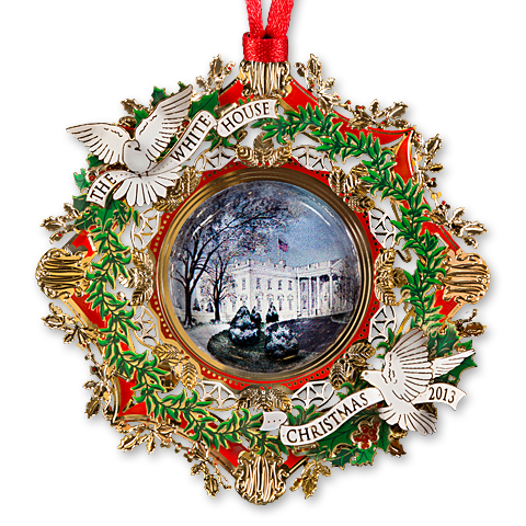 2013 White House Christmas Ornament, The American Elm Tree