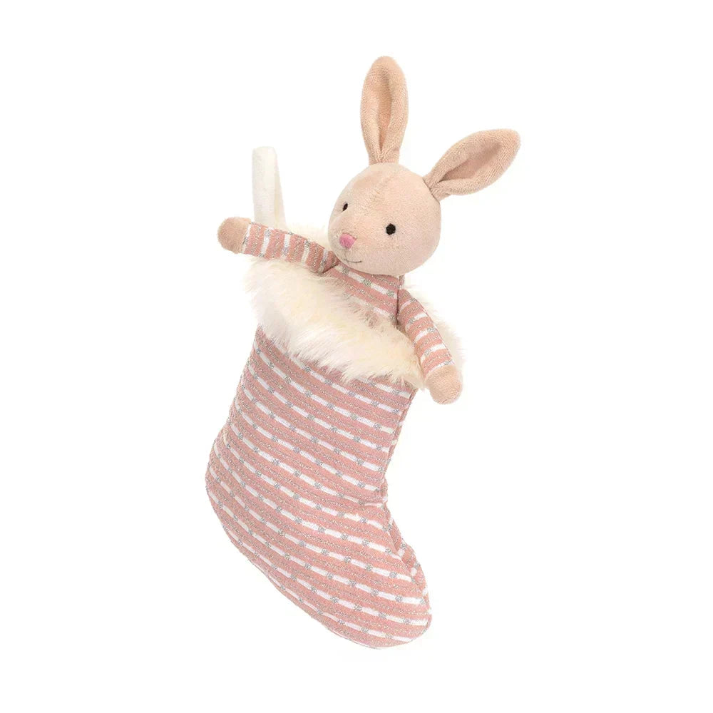 Jellycat Shimmer Stocking Mouse