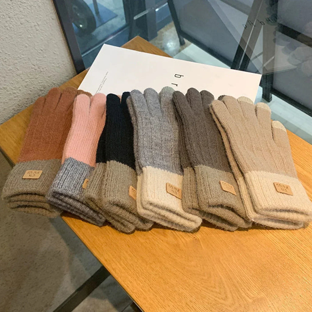 Women’s Winter Gloves Touchscreen Fleece Lined Knit