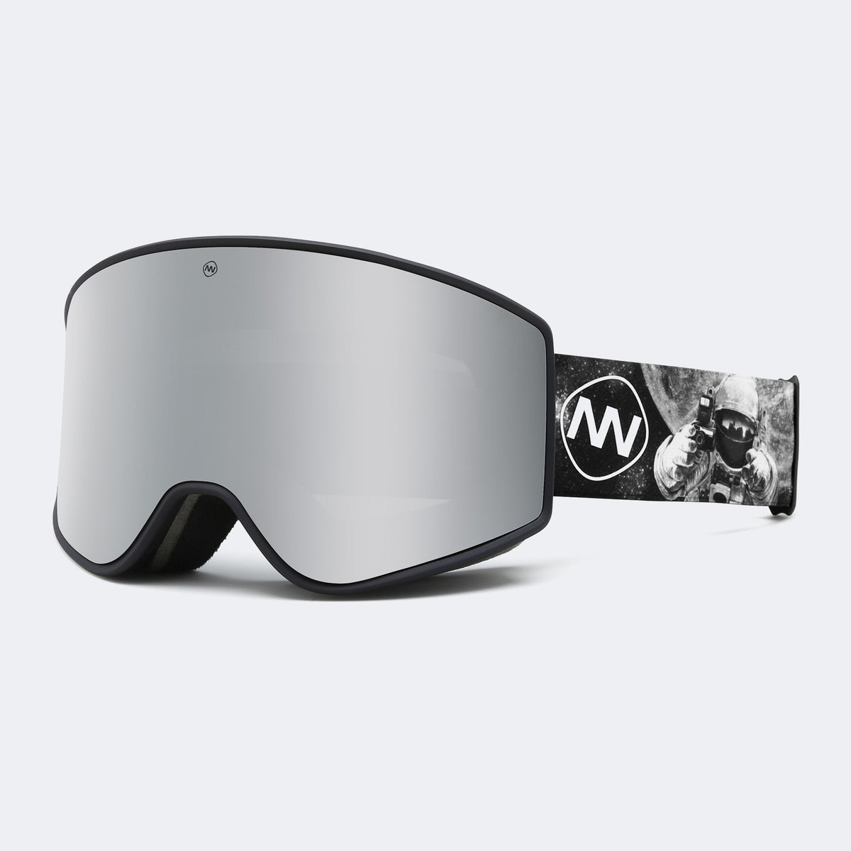 Cylindrical anti-fog inner layer Mazzucchelli lens ski goggles NG11