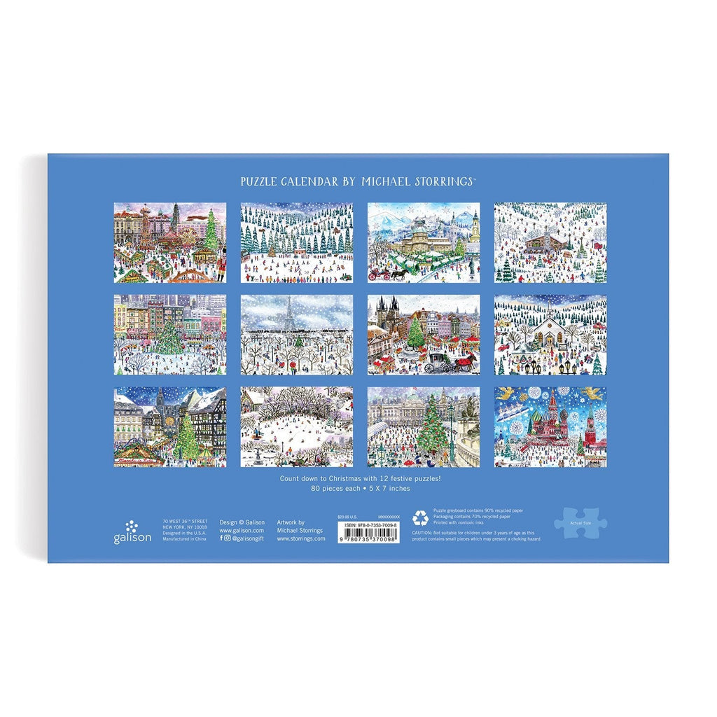 Michael Storrings 12 Days of Christmas Advent Puzzle Calendar